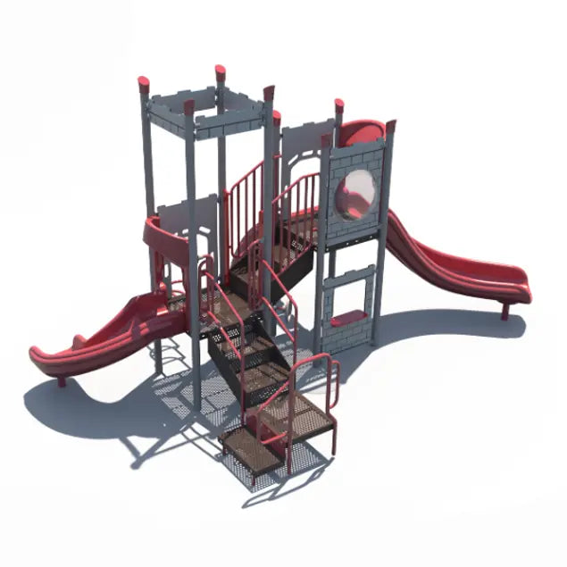Kingdom Quest Castle Themed Economy Outdoor Playground for All Ages - FX3-CAS212-001  Themed Outdoor Playgrounds Playgrounds Etc