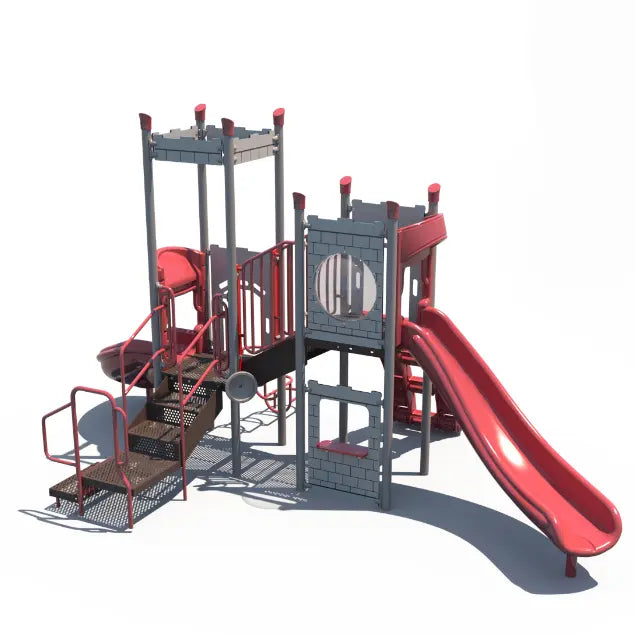 Kingdom Quest Castle Themed Economy Outdoor Playground for All Ages - FX3-CAS212-001  Themed Outdoor Playgrounds Playgrounds Etc