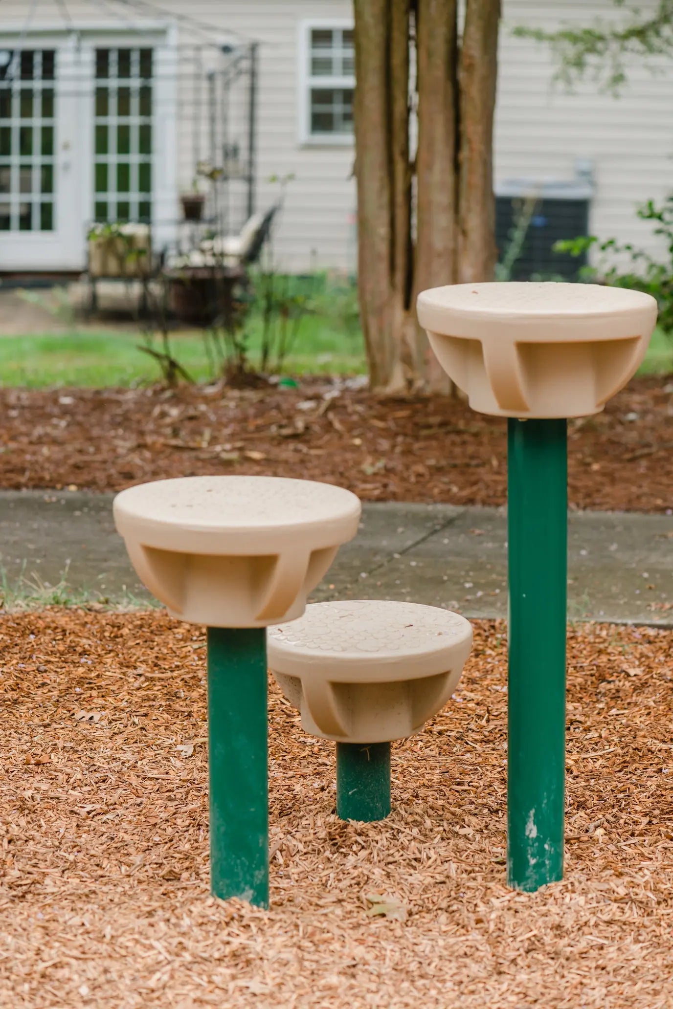 Lily Pad Walk  Playground Climber Playgrounds Etc