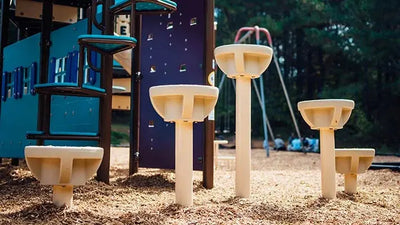 Lily Pad Walk  Playground Climber Playgrounds Etc