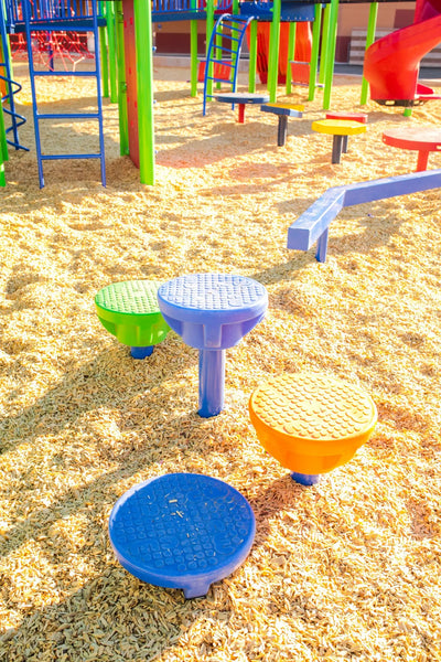 Lily Pad Walk  Playground Climber Playgrounds Etc