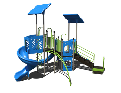 LimeStorm Quick Ship Outdoor Playground - PS3-72329  Outdoor Playgrounds Playgrounds Etc