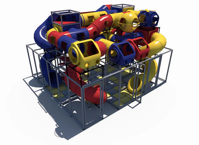 Maze Fortress - IP23105 Commercial Indoor Playground  Indoor Playgrounds Playgrounds Etc