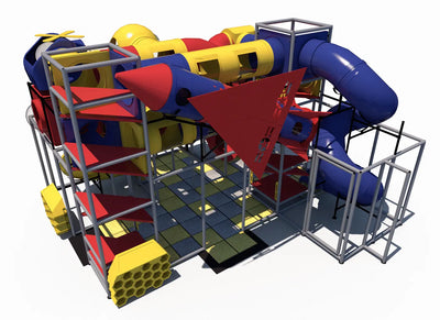 Maze Fortress - IP23105 Commercial Indoor Playground  Indoor Playgrounds Playgrounds Etc