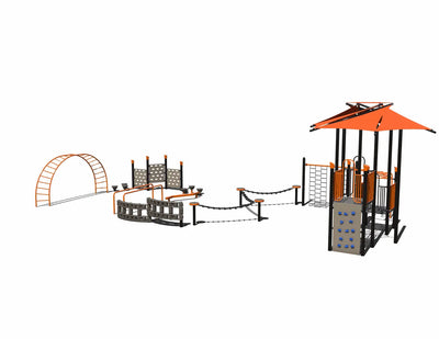 Momentum Challenge Active Playground - PS5-71362 Outdoor Playground  Active Playground Playgrounds Etc