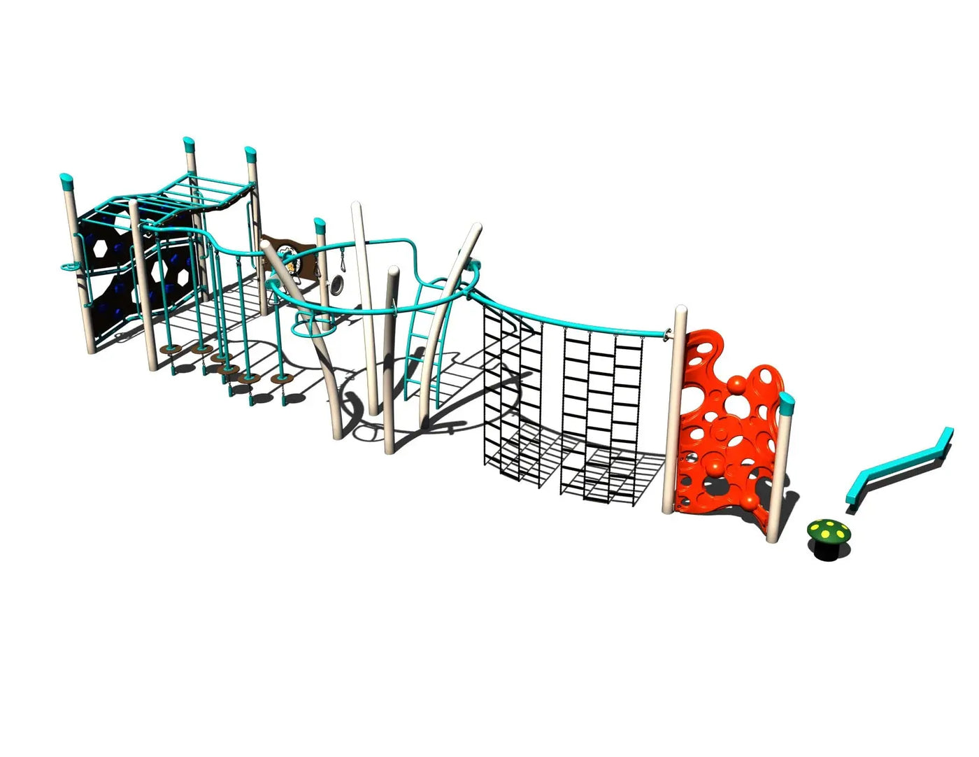Momentum Obstacle Course PS5-72617 Outdoor Playground  Big Kids Playground Playgrounds Etc