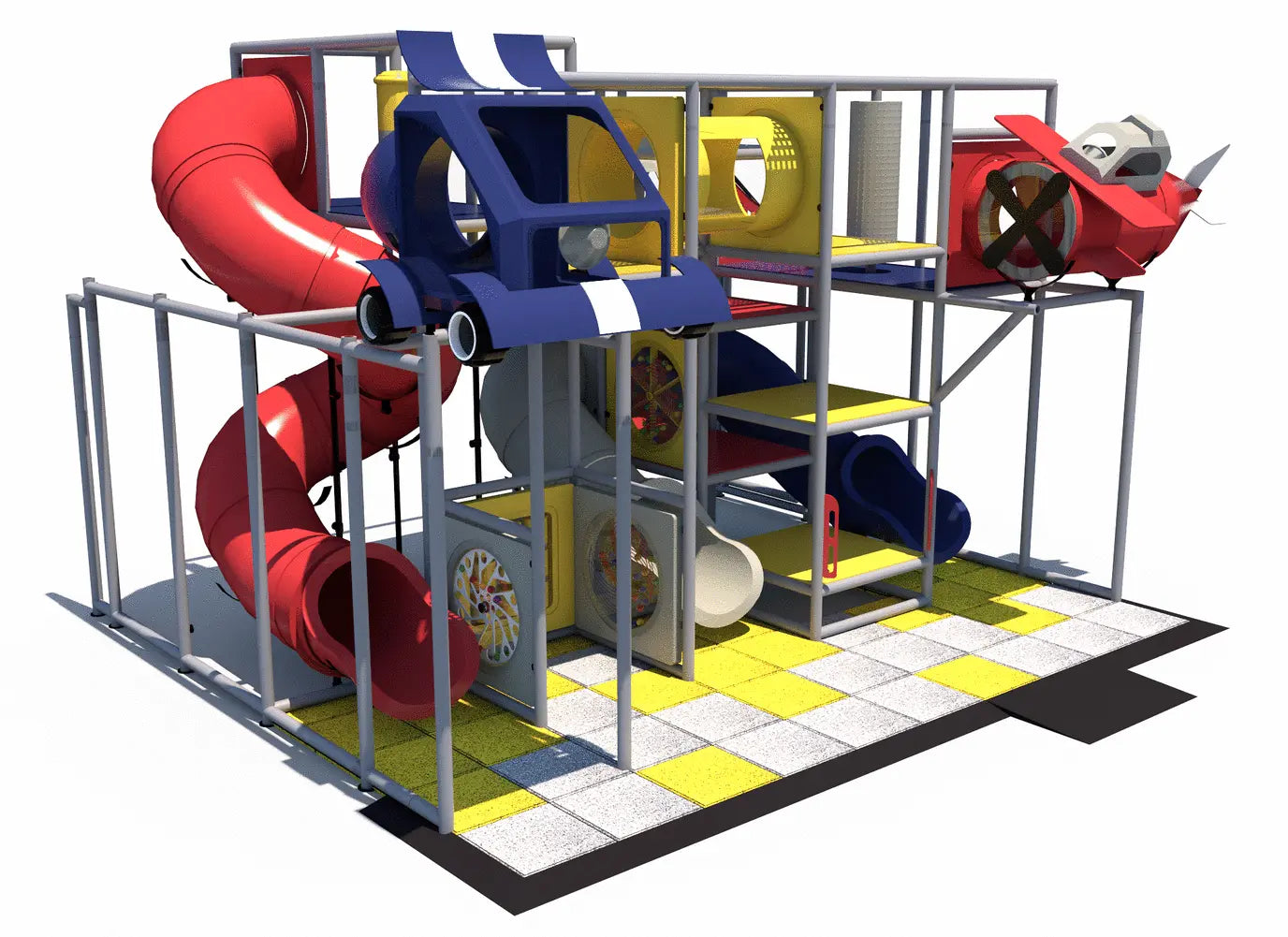 Motion Matrix - IP23108 Commercial Indoor Playground  Indoor Playgrounds Playgrounds Etc