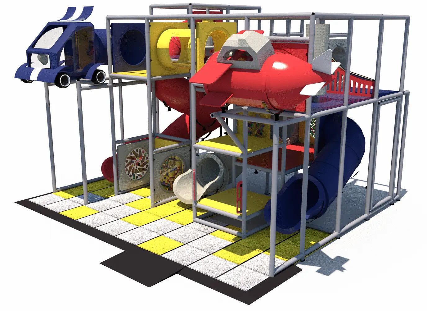 Motion Matrix - IP23108 Commercial Indoor Playground  Indoor Playgrounds Playgrounds Etc