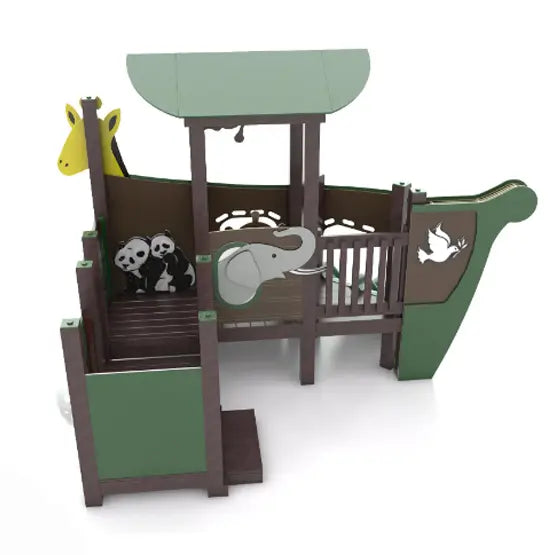 Noahs Ark Themed Outdoor Playground - FXR-FTH-205-0040  Themed Outdoor Playgrounds Playgrounds Etc