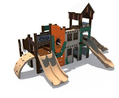 Old West Themed Outdoor Playground - RFX-30099  Outdoor Playgrounds Playgrounds Etc