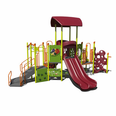 Overlook Adventure Outdoor Playground - PS3-72891-1  Big Kids Playground Playgrounds Etc