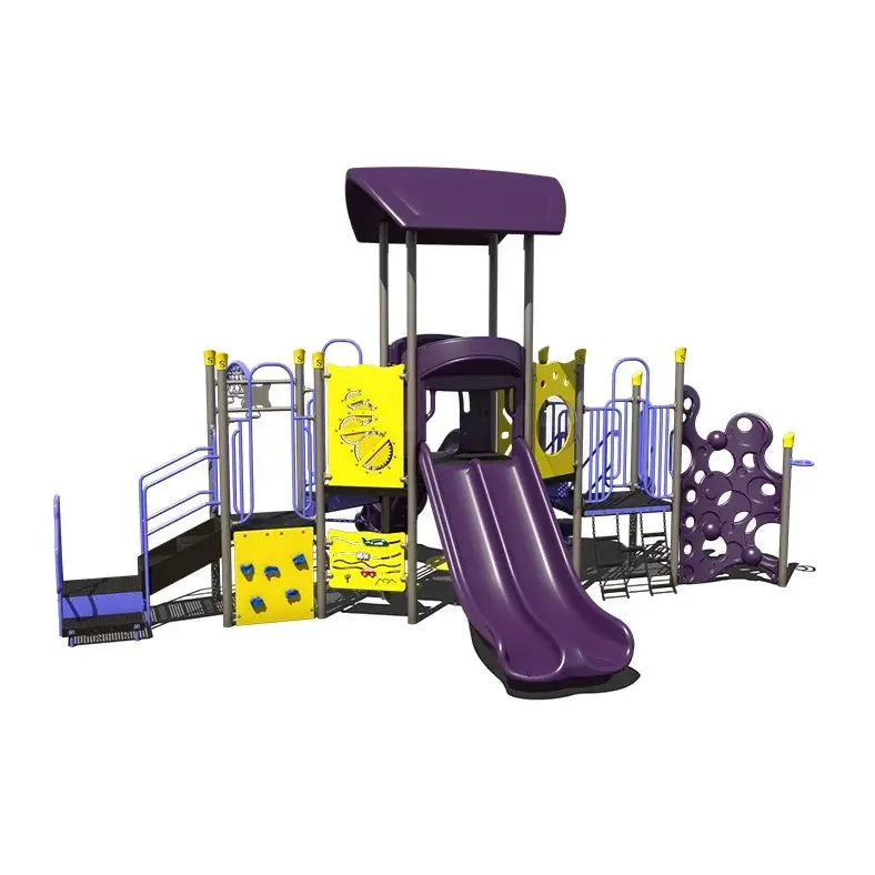 Overlook Adventure Outdoor Playground - PS3-72891-1  Big Kids Playground Playgrounds Etc
