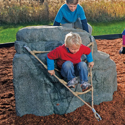 Pike's Peak Net and Boulder Climber for Nature Playground  Playground Climber Playgrounds Etc