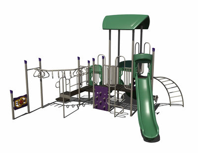 Play and Explore Mid-Sized Playground - PS3-71298 Outdoor Playground  Big Kids Playground Playgrounds Etc