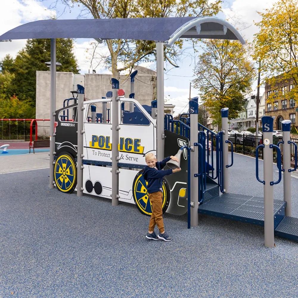 Police Themed Outdoor Playground  Outdoor Playgrounds Playgrounds Etc