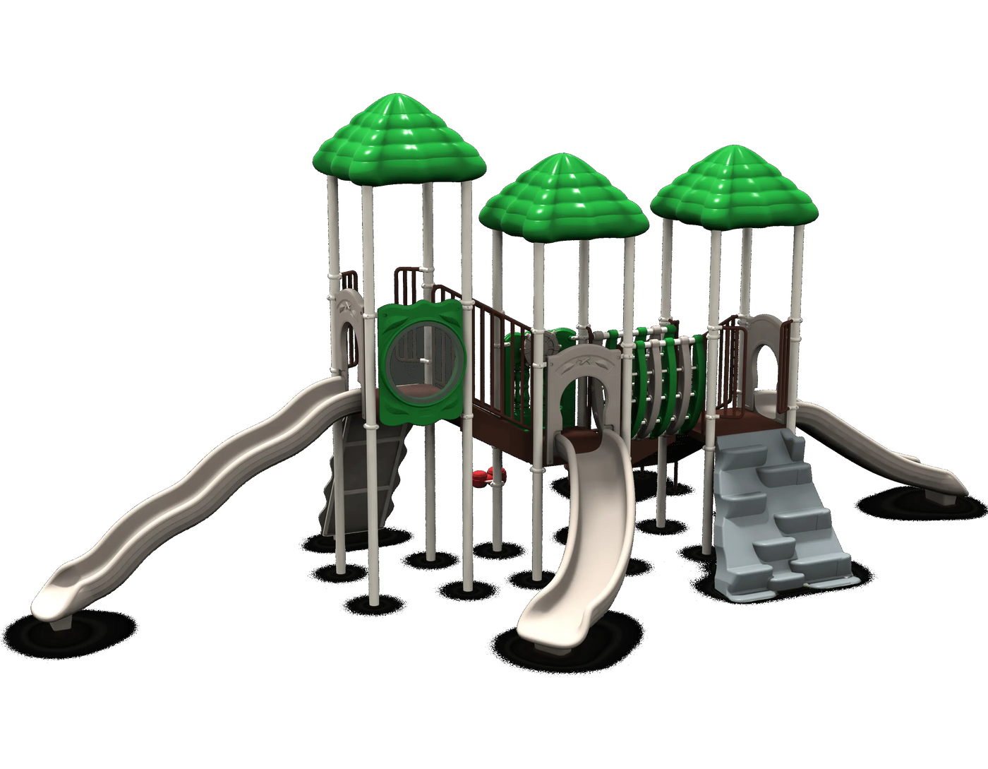 Rainbow Lake Quick Ship Outdoor Playground  Big Kids Playground Playgrounds Etc