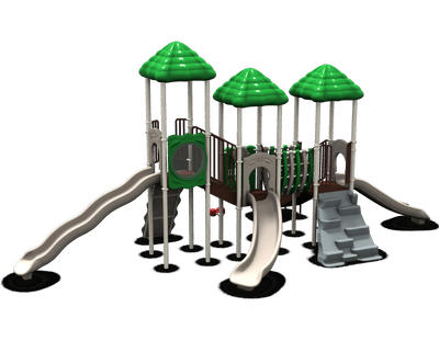 Rainbow Lake Quick Ship Outdoor Playground  Big Kids Playground Playgrounds Etc