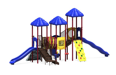 Rainbow Lake Quick Ship Outdoor Playground  Big Kids Playground Playgrounds Etc