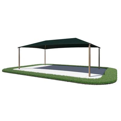 Rectangle Hip Shades - Commercial Shade Structures  Hip Shades Playgrounds Etc