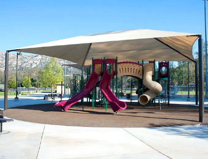 Rectangle Hip Shades - Commercial Shade Structures  Hip Shades Playgrounds Etc