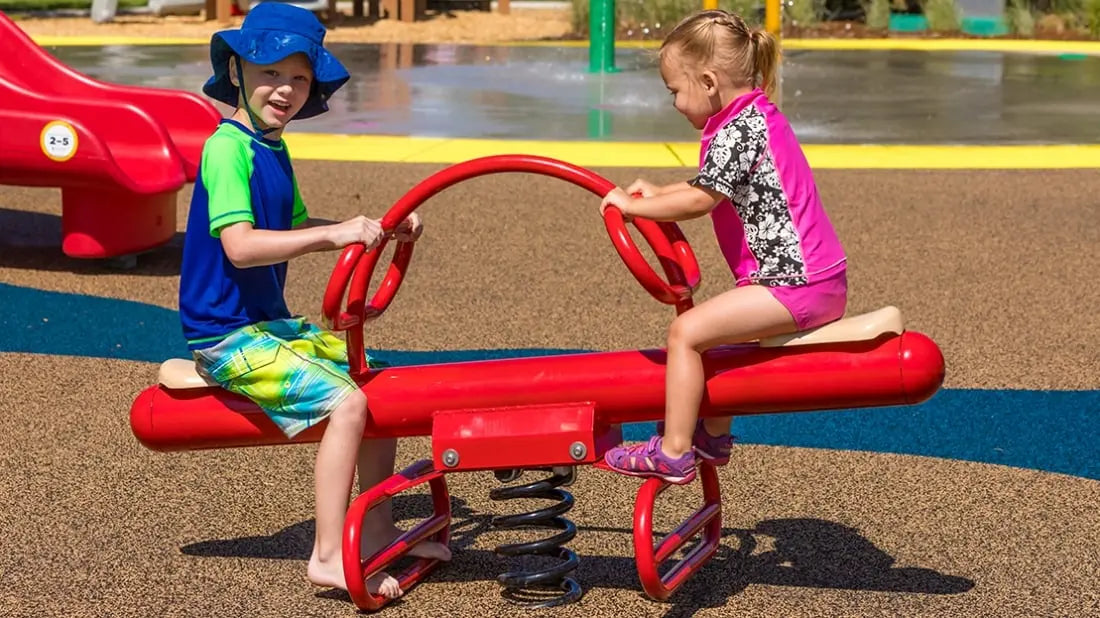 Playground Football Rocker Retro Rocker Outdoor Play Equipment - Accessory Outdoor – Playgrounds Etc