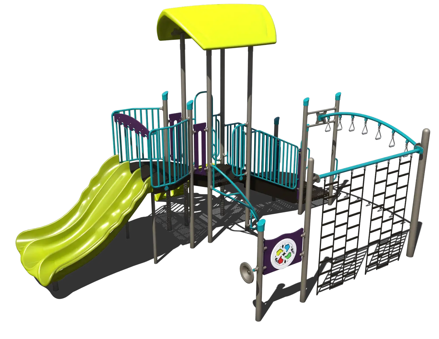 RidgeRunner Commercial Playground - PS3-72615 Outdoor School Playground  Big Kids Playground Playgrounds Etc