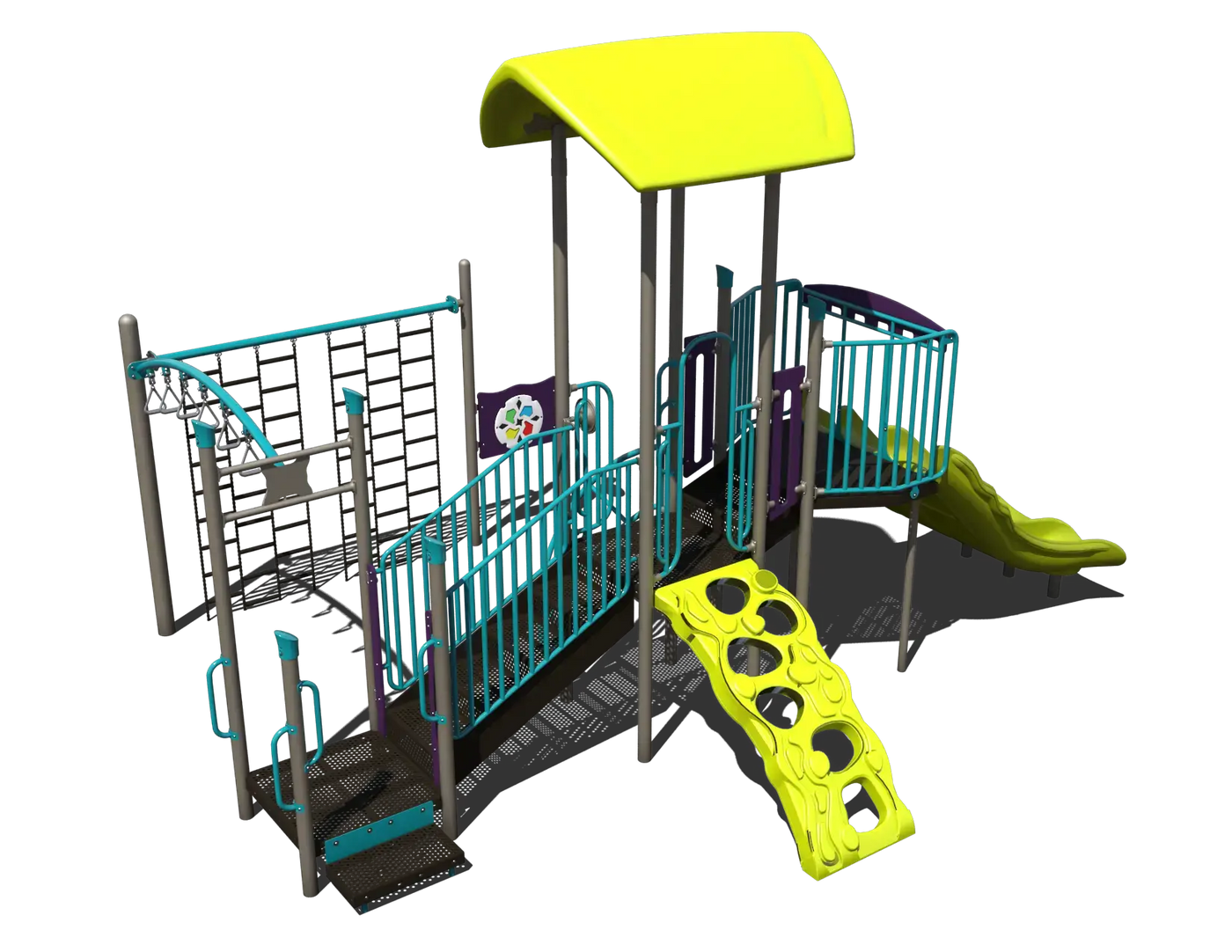 RidgeRunner Commercial Playground - PS3-72615 Outdoor School Playground  Big Kids Playground Playgrounds Etc