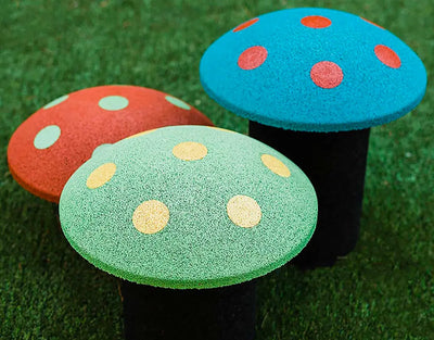Rubber Mushroom  Playground Climber Playgrounds Etc