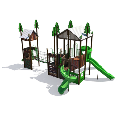 Forest Themed Outdoor Playground