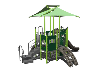 Seabreeze Summit Outdoor Playground - PS3-71032 Steel Playground  Outdoor Playgrounds Playgrounds Etc