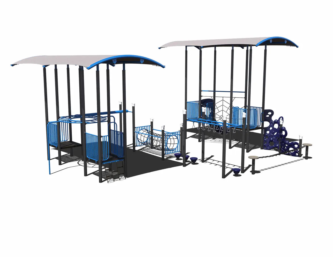 Shade Challenge Active Playground - PS5-71361 Outdoor Playground  Active Playground Playgrounds Etc