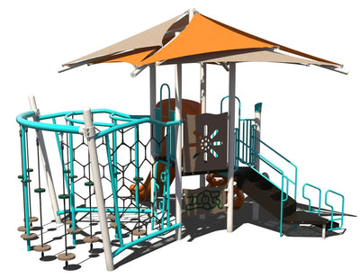 ShadeScape Explorer Outdoor Playground - PS5-73442  Outdoor Playgrounds Playgrounds Etc