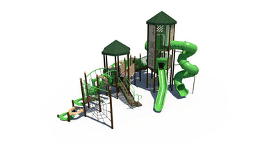 SkyPeak Tower Outdoor Playground - FXT-50000  Big Kids Playground Playgrounds Etc