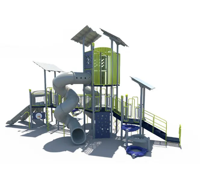 SkyQuest Tower Outdoor Playground - FXT-50012  Big Kids Playground Playgrounds Etc