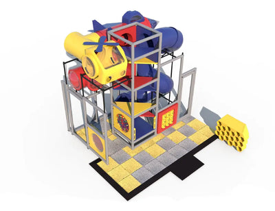 Skybound Adventure - IP23143 Indoor Commercial Playground  Indoor Playgrounds Playgrounds Etc