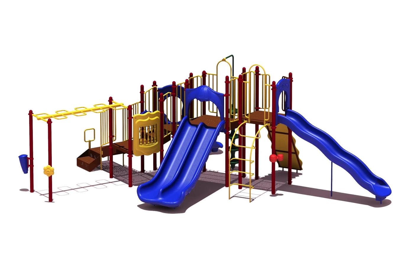 Slide Mountain Quick Ship Outdoor Playground  Big Kids Playground Playgrounds Etc