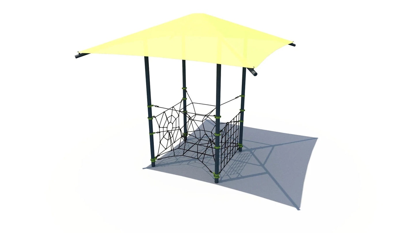 SolarWeave Playground Net Climber - HLN-4010 Commercial Outdoor Playground Equipment  Playground Climber Playgrounds Etc