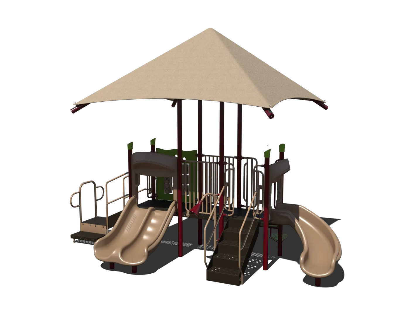 Sprout Canyon Quick Ship Outdoor Playground - PS3-70693  Outdoor Playgrounds Playgrounds Etc
