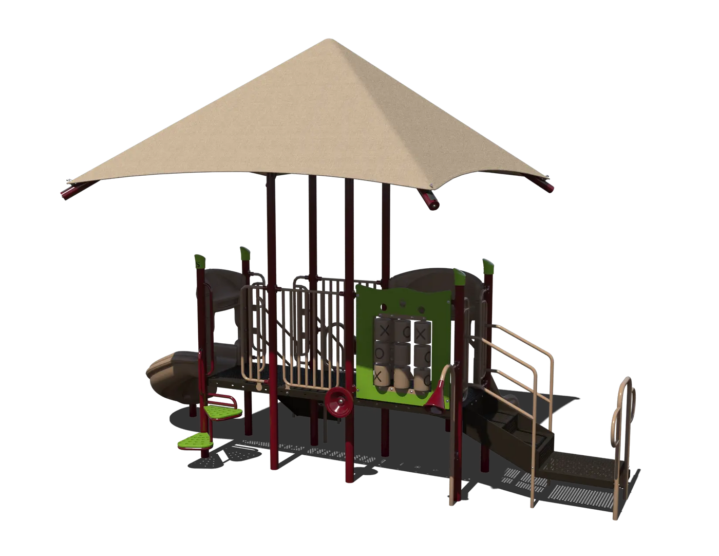 Sprout Canyon Quick Ship Outdoor Playground - PS3-70693  Outdoor Playgrounds Playgrounds Etc