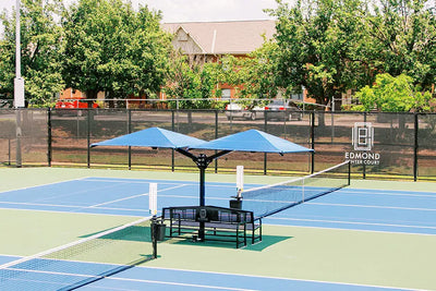 Square Cantilever Umbrella Shades - Commercial Shade Structures  Umbrella Shades Playgrounds Etc