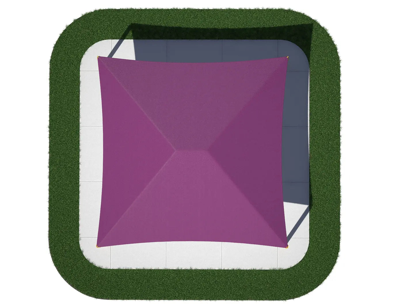 Square Hip Shades - Commercial Shade Structures  Hip Shades Playgrounds Etc