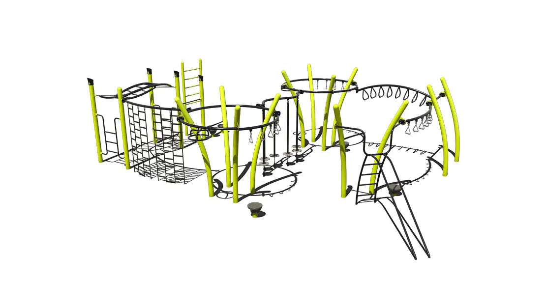 Summit Challenge Course - PS5-71364 Active Outdoor Playground  Active Playground Playgrounds Etc
