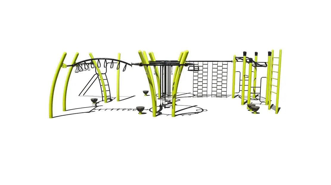 Summit Challenge Course - PS5-71364 Active Outdoor Playground  Active Playground Playgrounds Etc