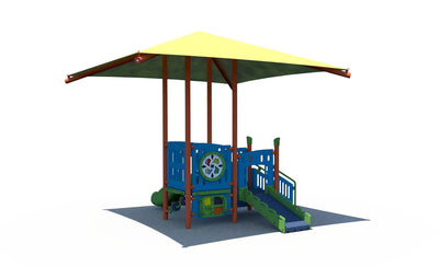 PlayBloom Pavilion Outdoor Playground - TTL-0022XX  Outdoor Playgrounds Playgrounds Etc