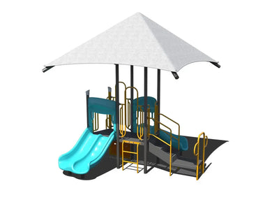 TotLot Retreat Outdoor Playground - PS3-72306  Outdoor Playgrounds Playgrounds Etc