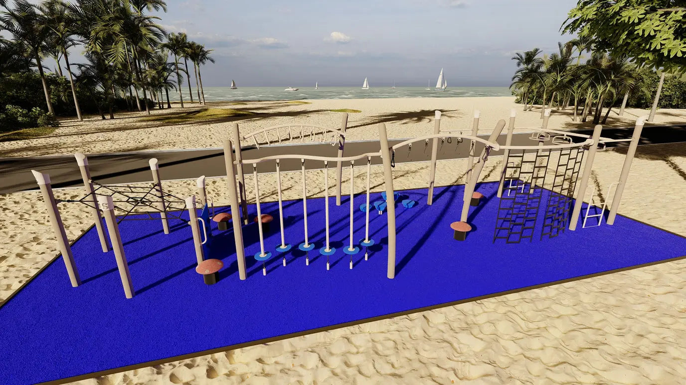 Trailblazer Challenge Active Playground - PS5-71365 Outdoor Playground  Active Playground Playgrounds Etc