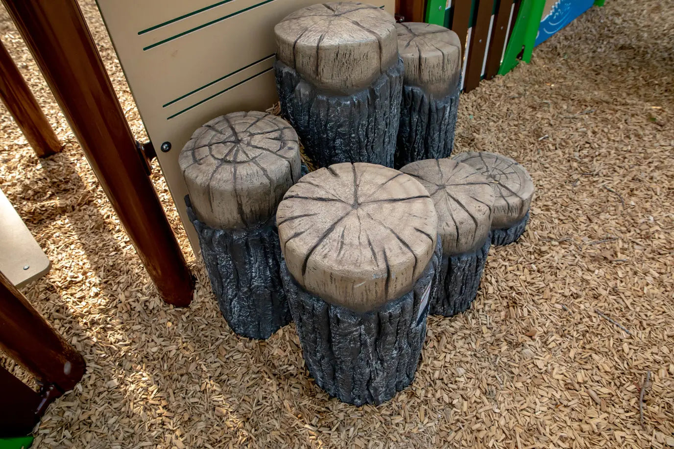 Tree Stump for Nature Playground Playground Climber Playgrounds Etc