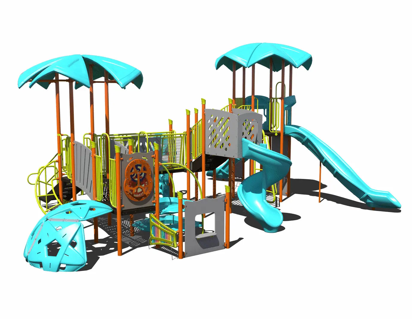 Tropical Trek Playground - PS3-71814 Outdoor Playground  Big Kids Playground Playgrounds Etc