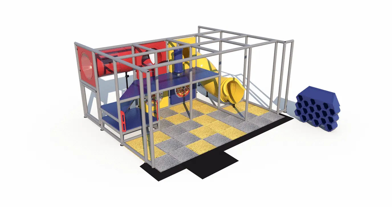 Tunnel Twist - IP23115 Indoor Commercial Playground  Indoor Playgrounds Playgrounds Etc