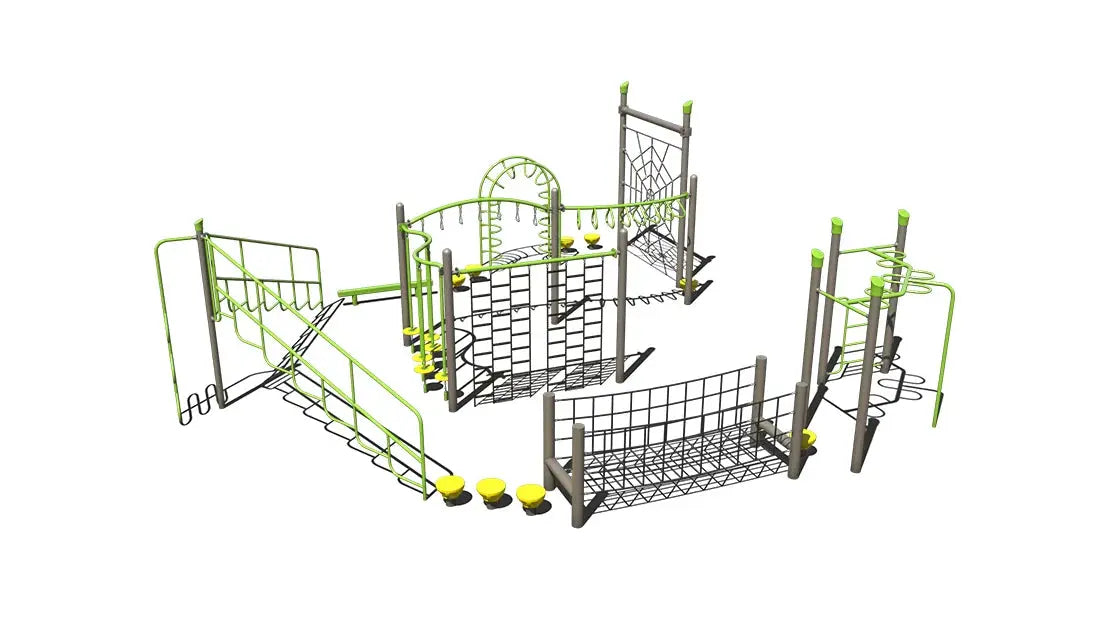 Velocity Obstacle Course - PS5-71363 Active Outdoor Playground  Active Playground Playgrounds Etc
